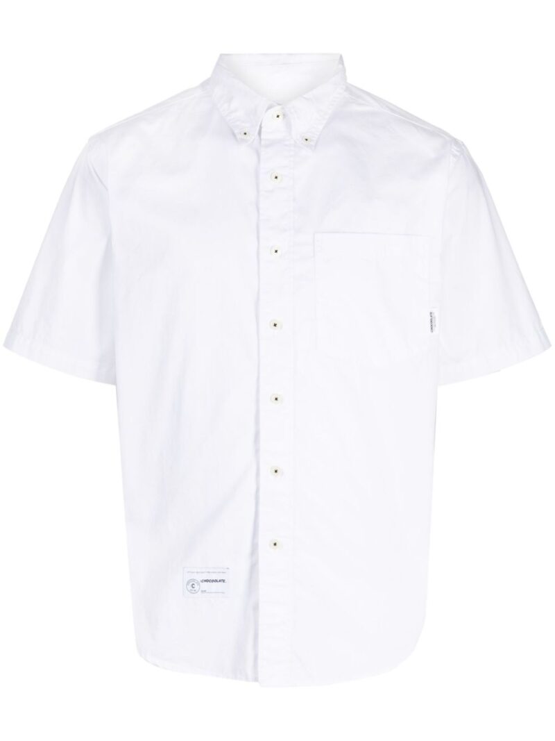 CHOCOOLATE  short-sleeve cotton shirt