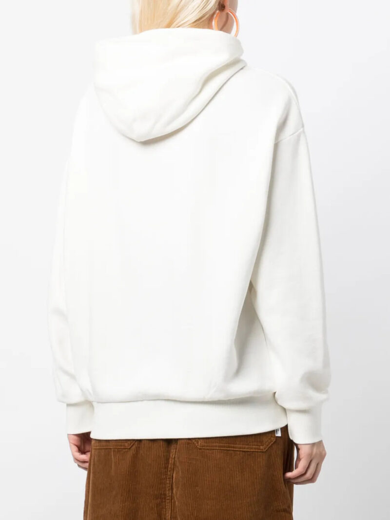 CHOCOOLATE  bear-print cotton hoodie