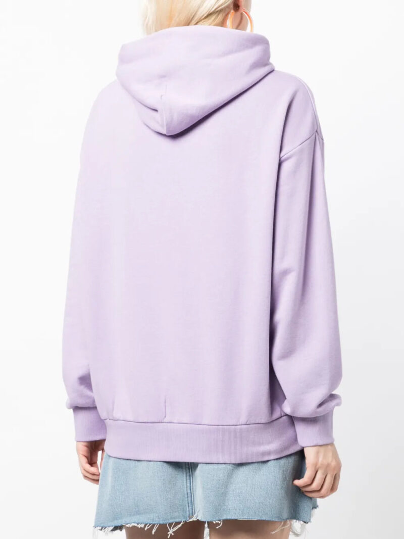 CHOCOOLATE  bear-print cotton hoodie