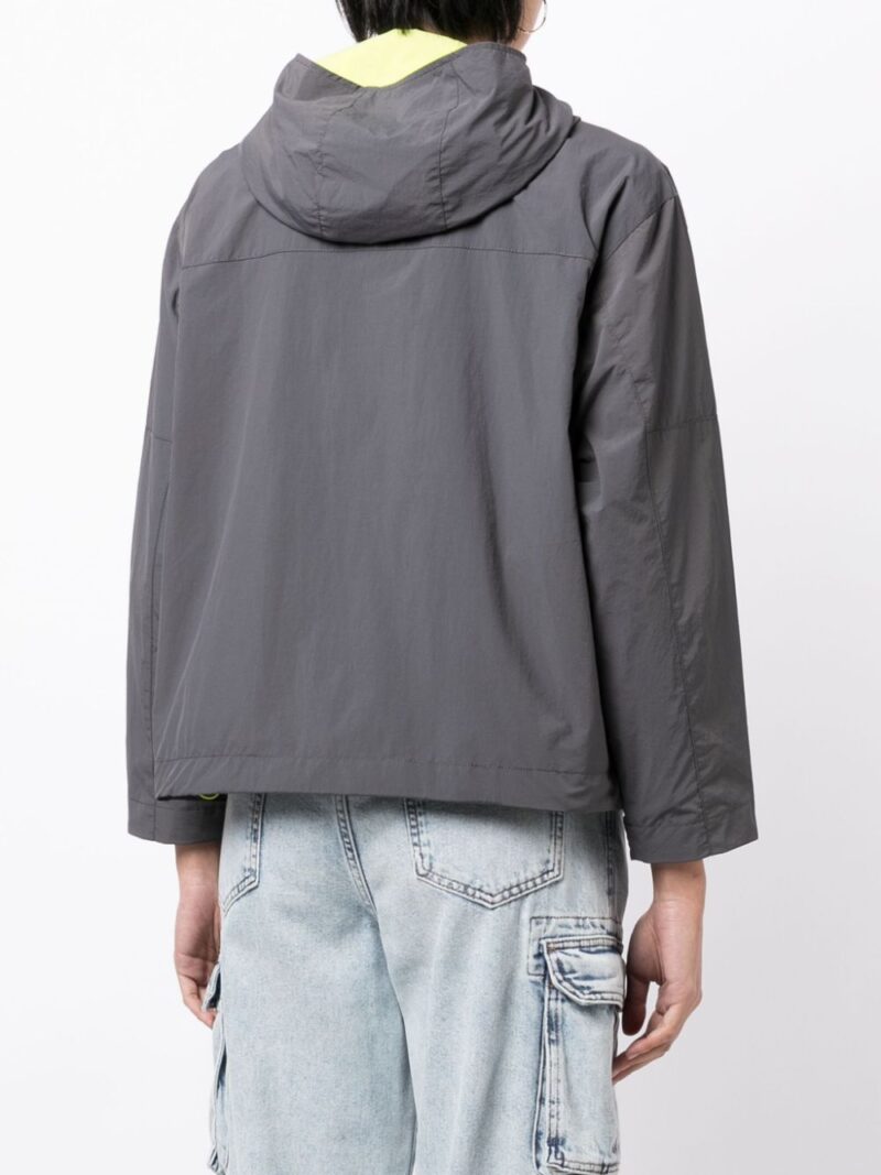 CHOCOOLATE  logo-patch hooded jacket
