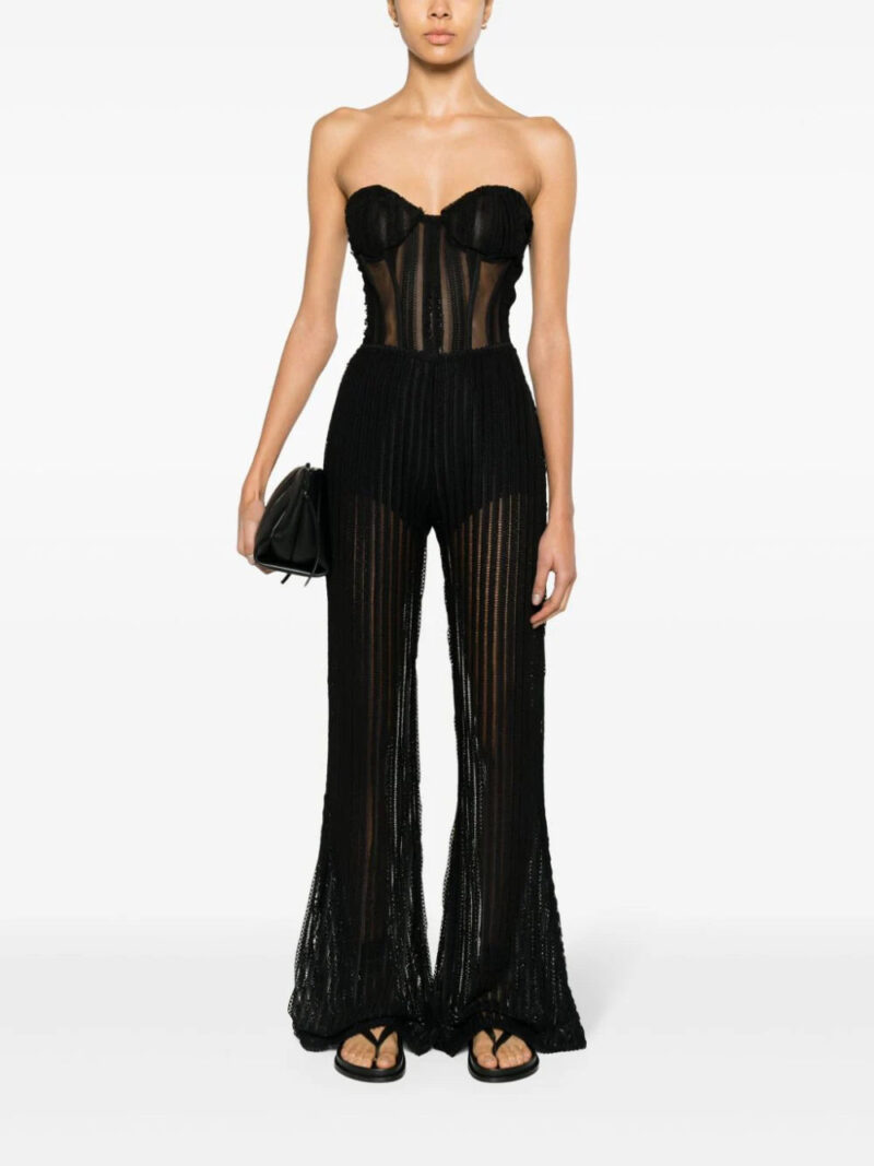 Charo Ruiz Ibiza Youssy flared lace trousers