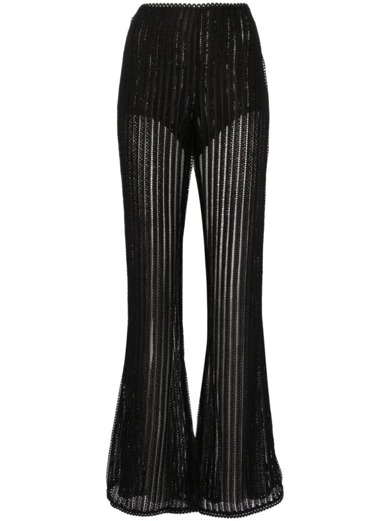 Charo Ruiz Ibiza  Youssy flared lace trousers