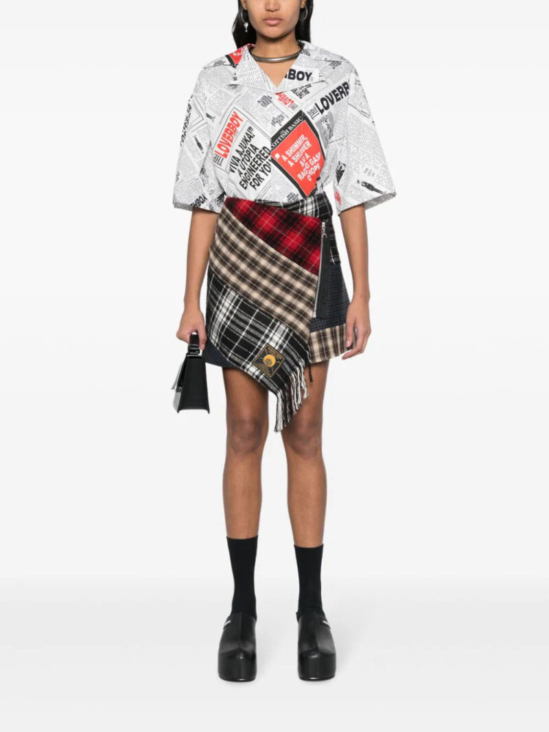 Charles Jeffrey Loverboy graphic-print organic cotton shirt