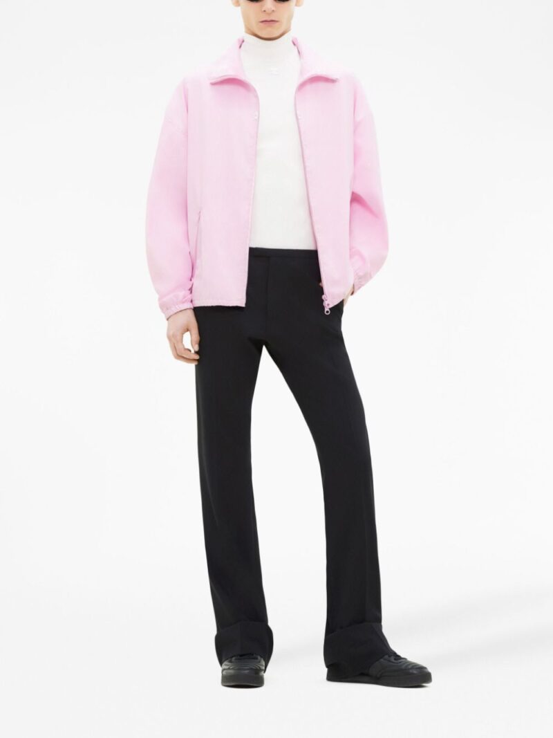Courrèges logo-print lightweight jacket