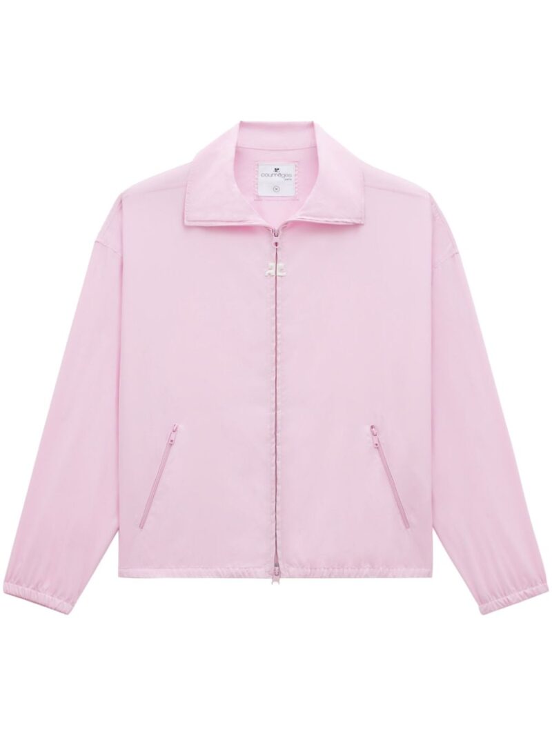 Courrèges  logo-print lightweight jacket