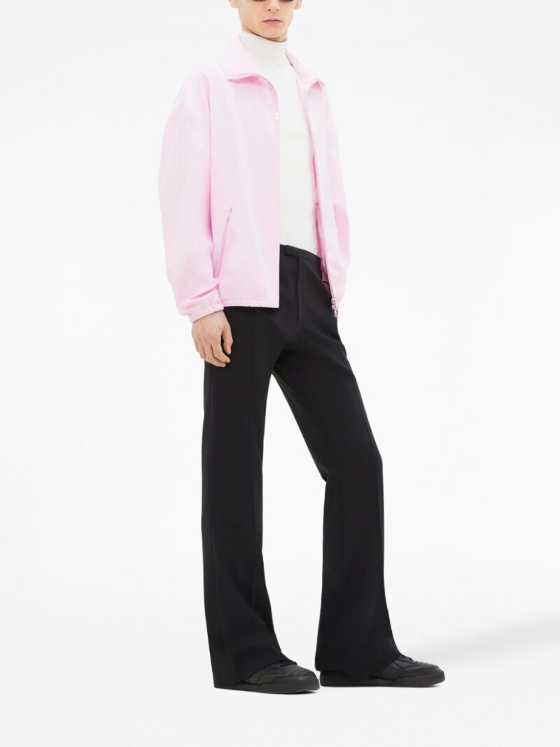 Courrèges logo-print lightweight jacket