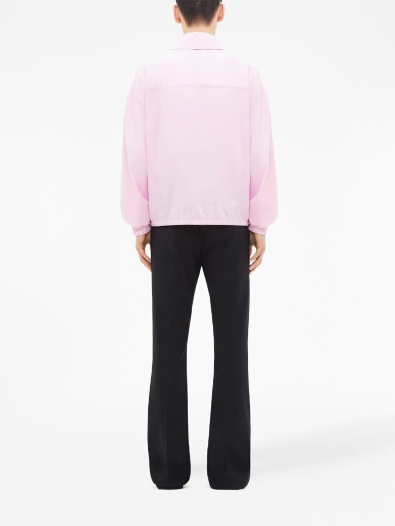 Courrèges logo-print lightweight jacket