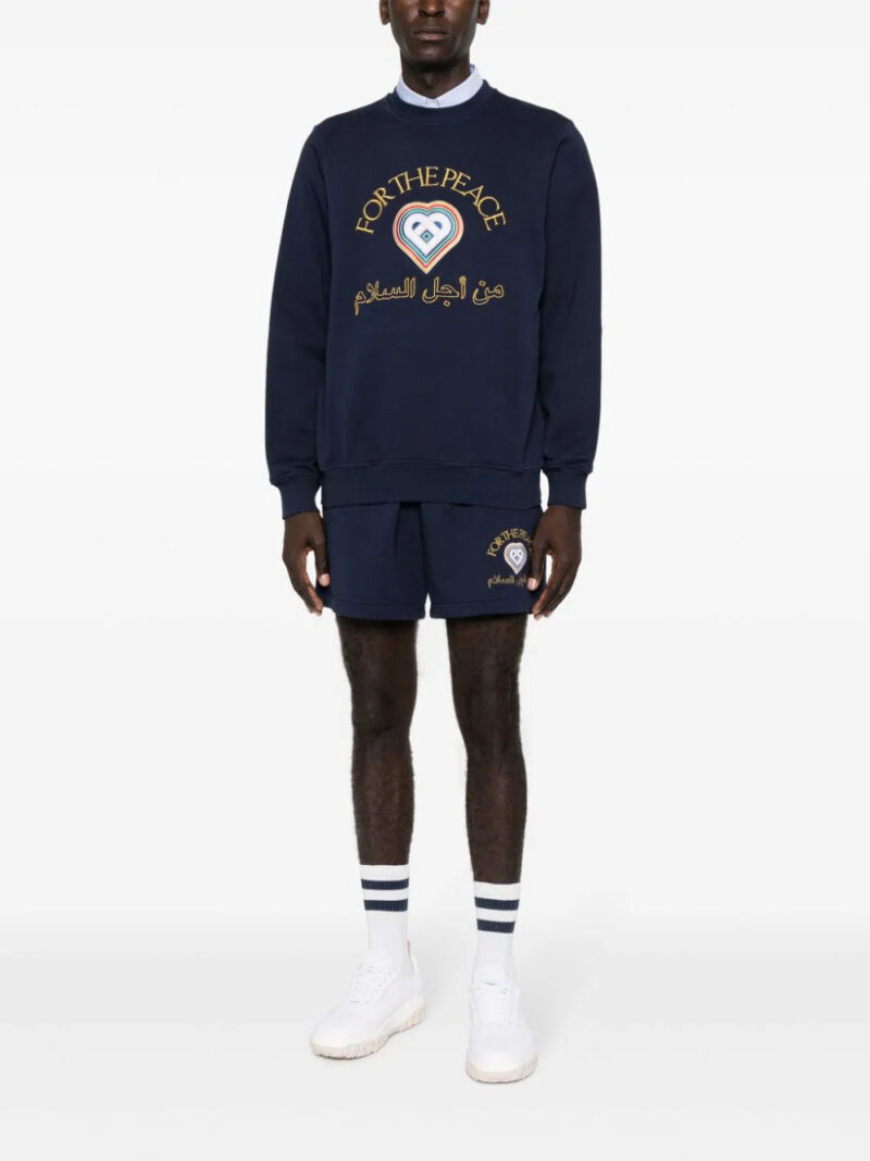 Casablanca  For The Peace cotton sweatshirt