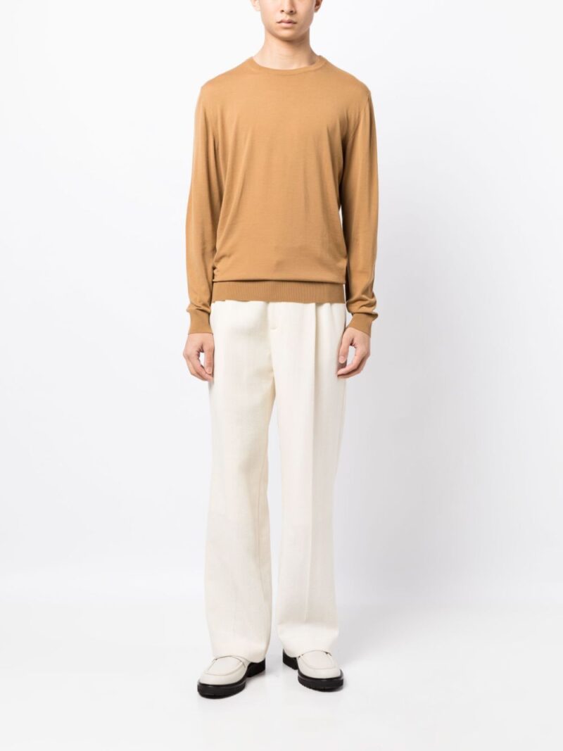 Colombo  lightweight crew-neck wool jumper