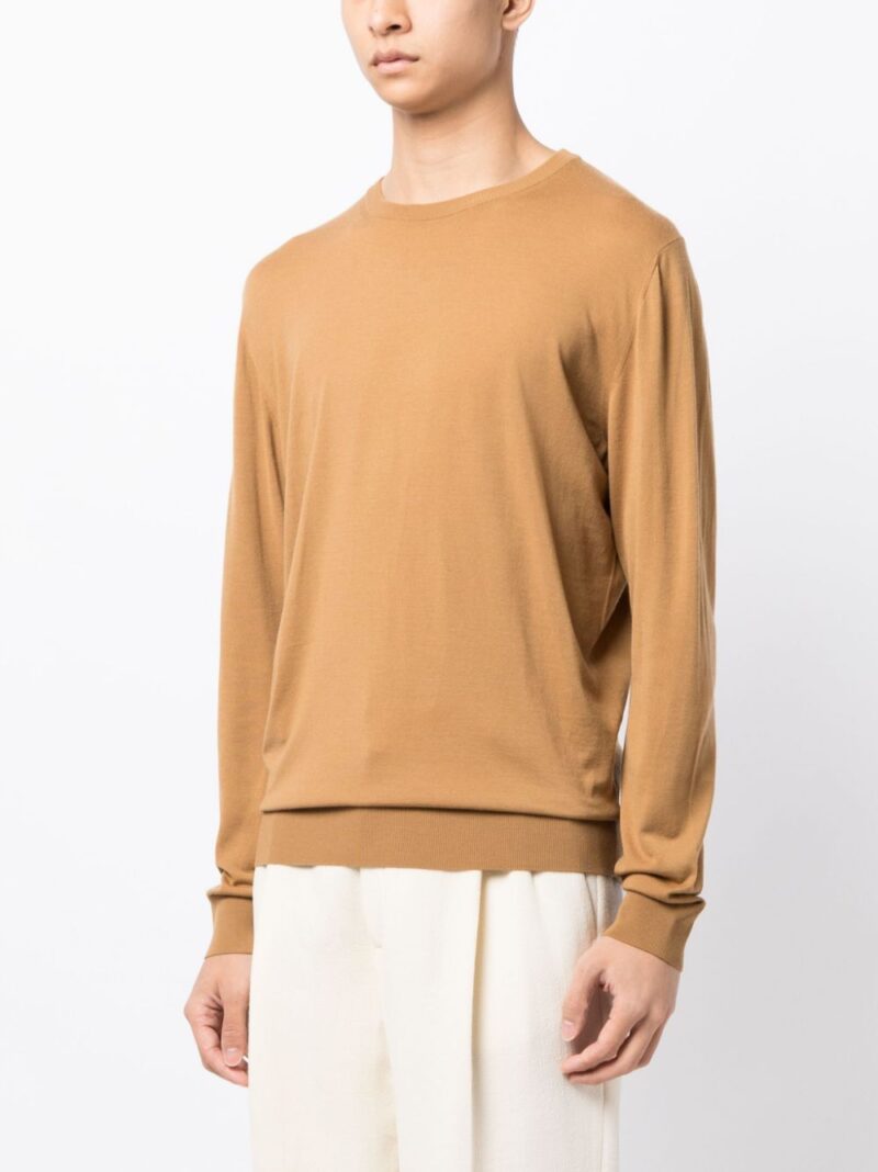 Colombo  lightweight crew-neck wool jumper