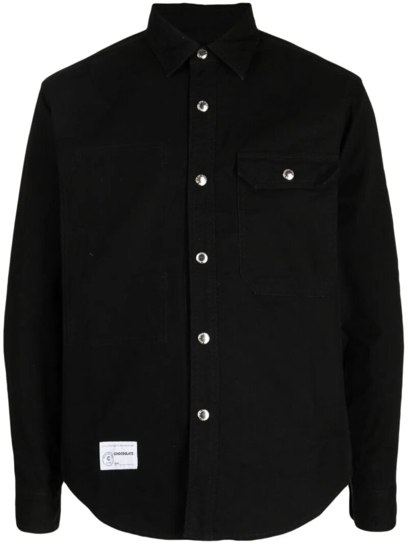 CHOCOOLATE  button-up cotton shirt