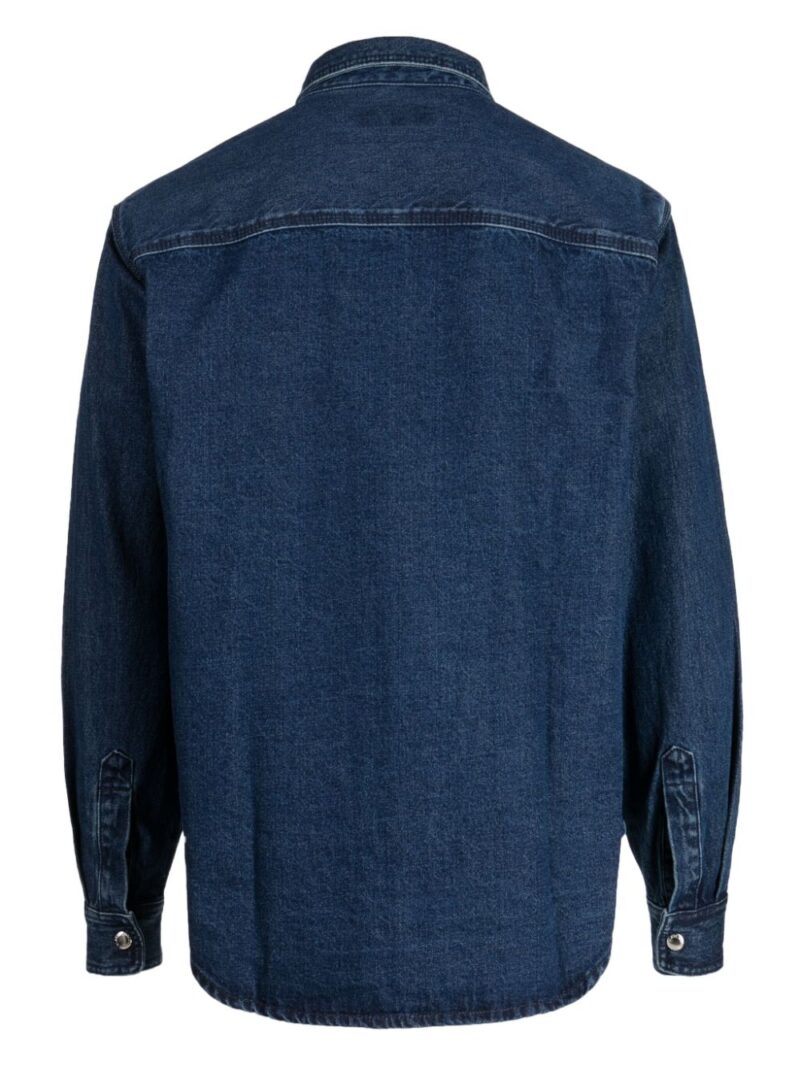 CHOCOOLATE  button-up denim shirt
