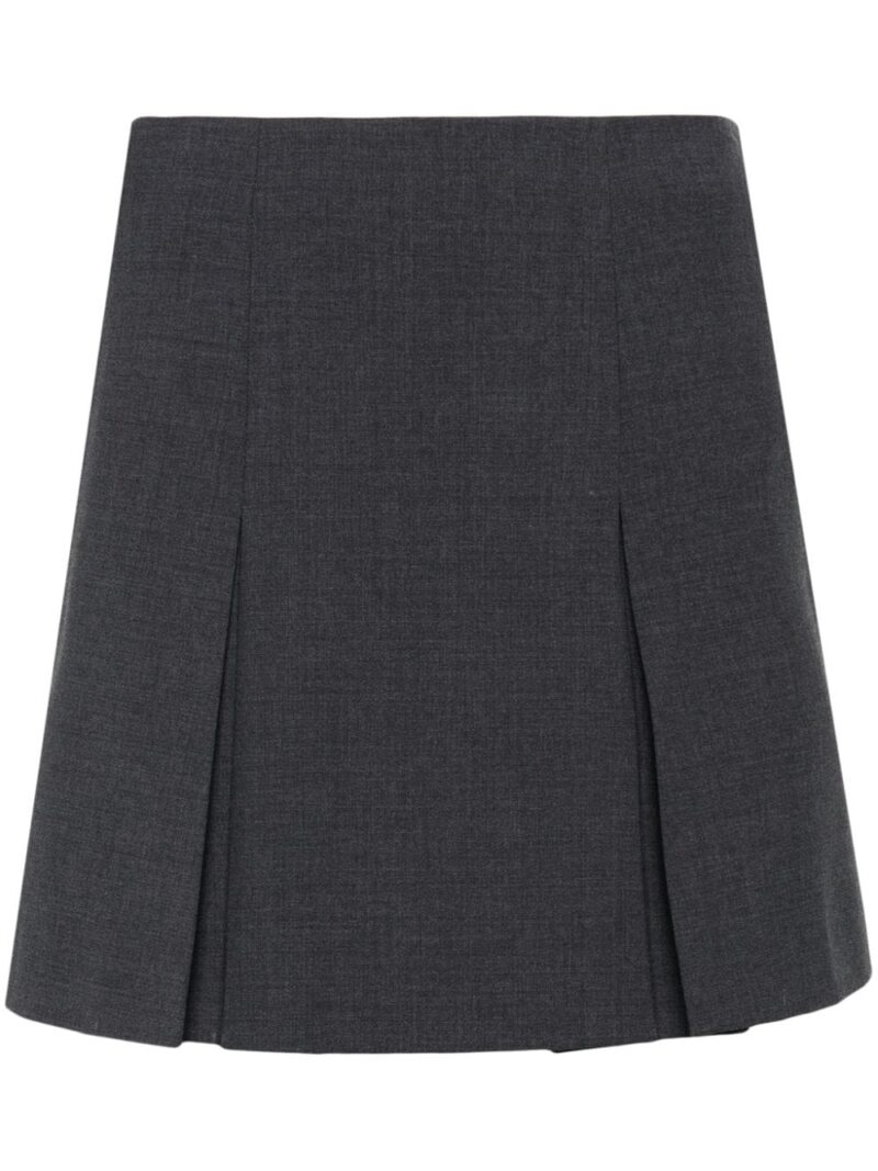 Claudie Pierlot  pleat detailing skirt