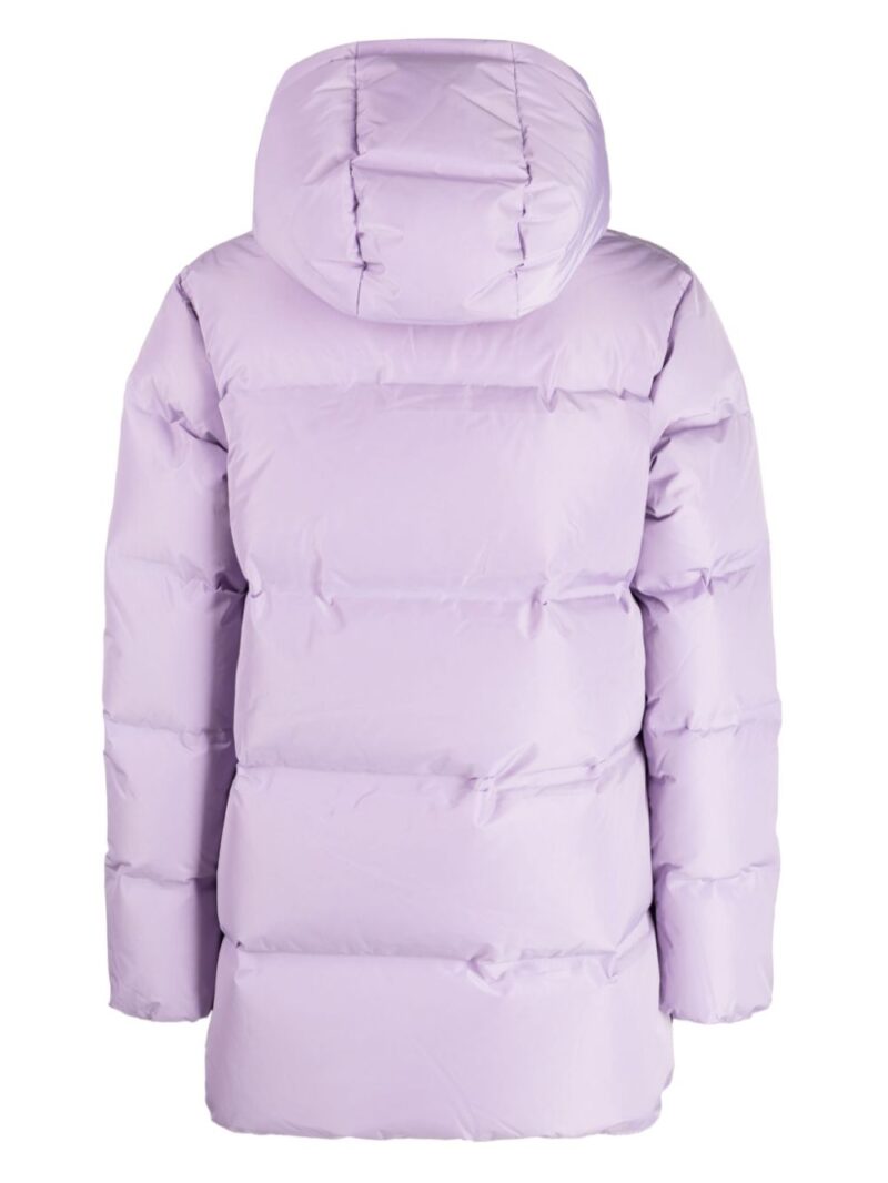 CHOCOOLATE  logo-patch quilted padded jacket