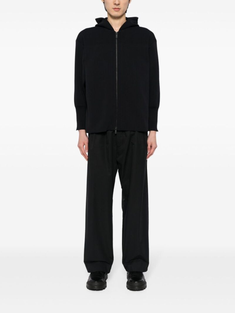 CFCL  recycled polyester zipped hooded jacket