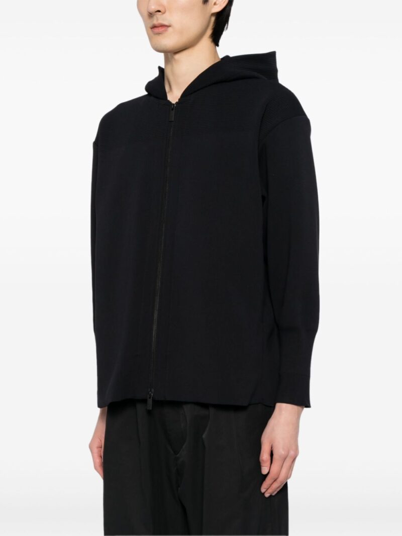 CFCL  recycled polyester zipped hooded jacket