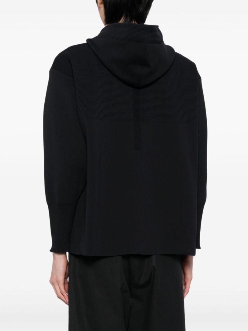 CFCL  recycled polyester zipped hooded jacket