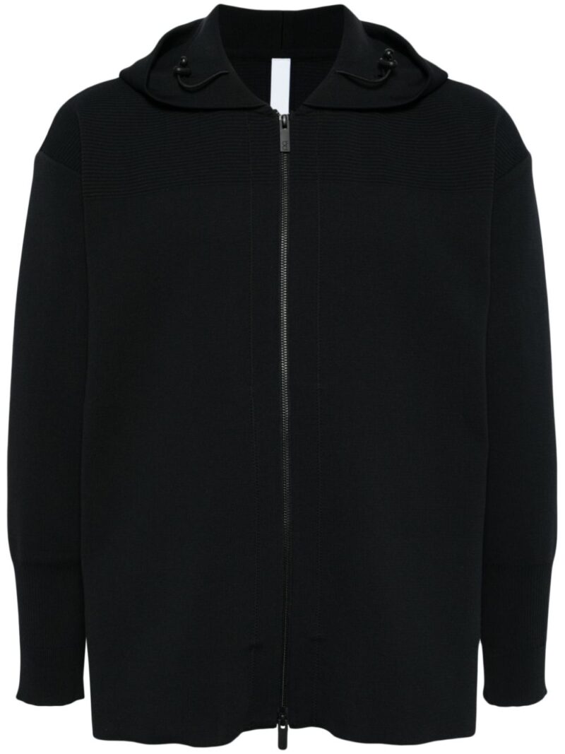 CFCL  recycled polyester zipped hooded jacket