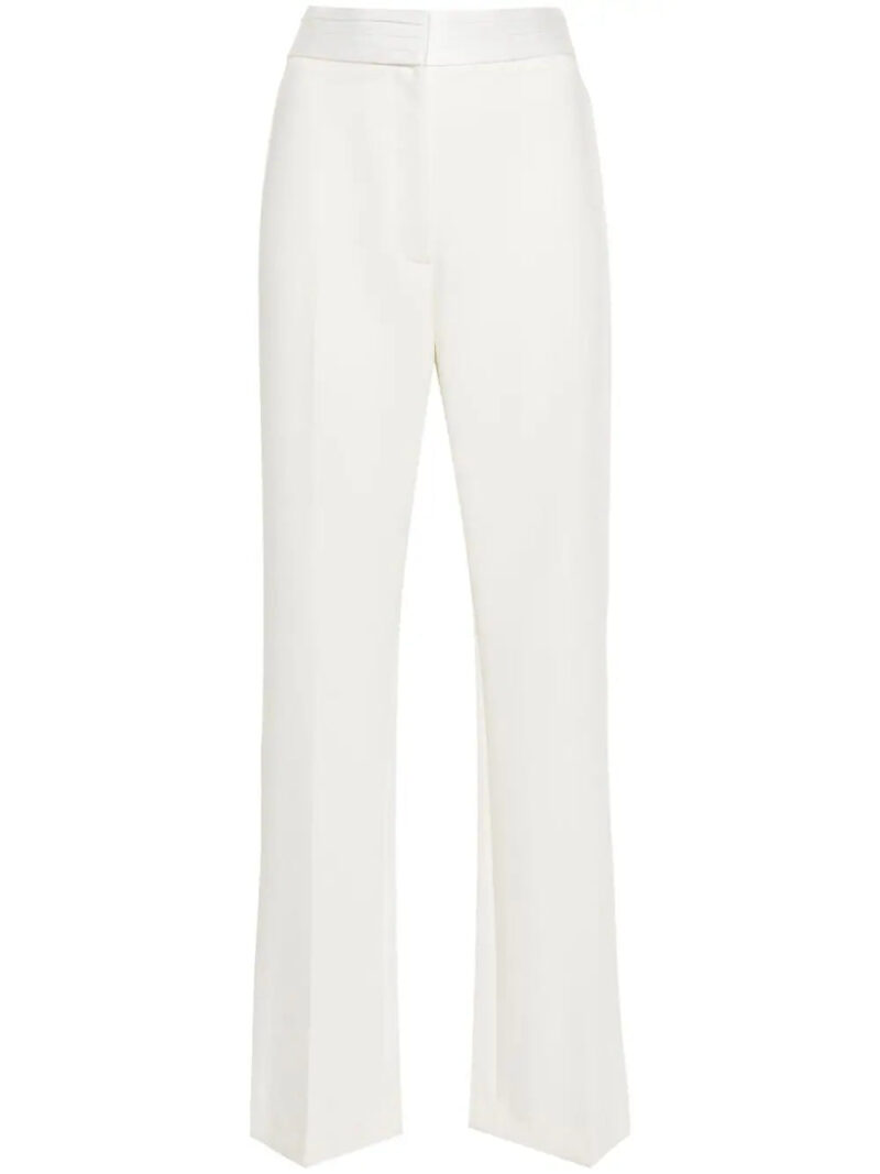 Claudie Pierlot  satin-trim tailored trousers