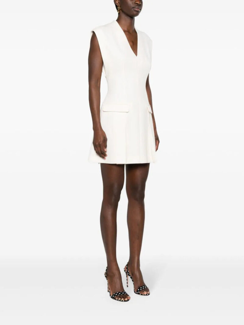 Claudie Pierlot  bouclé pleated minidress