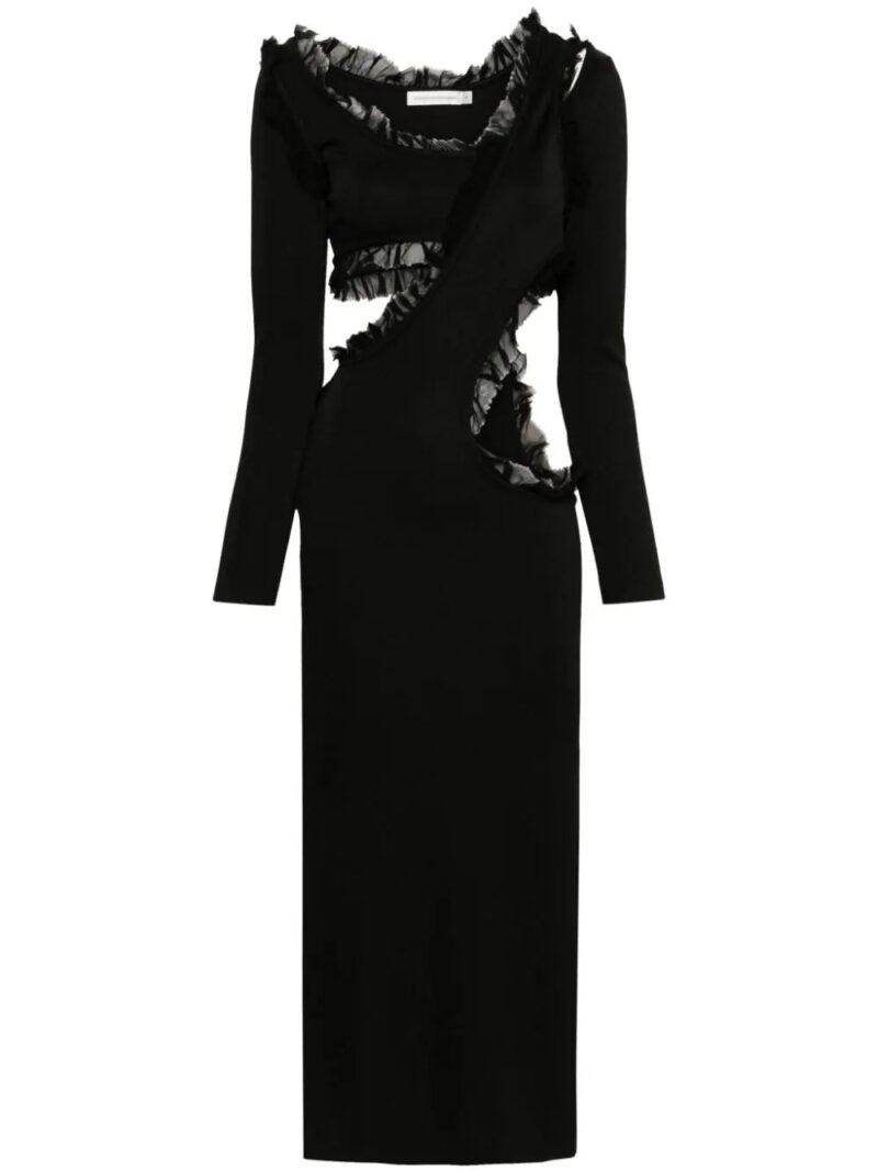 Christopher Esber  Carina ruffled midi dress