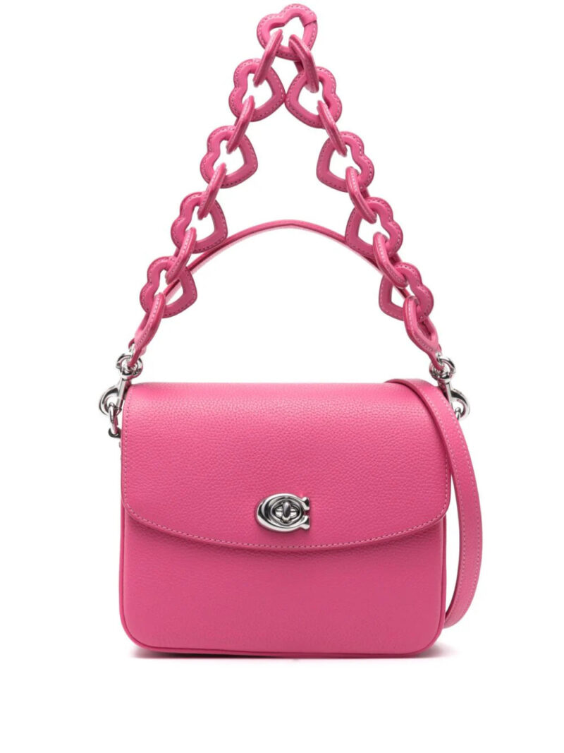 Coach  logo-plaque leather shoulder bag