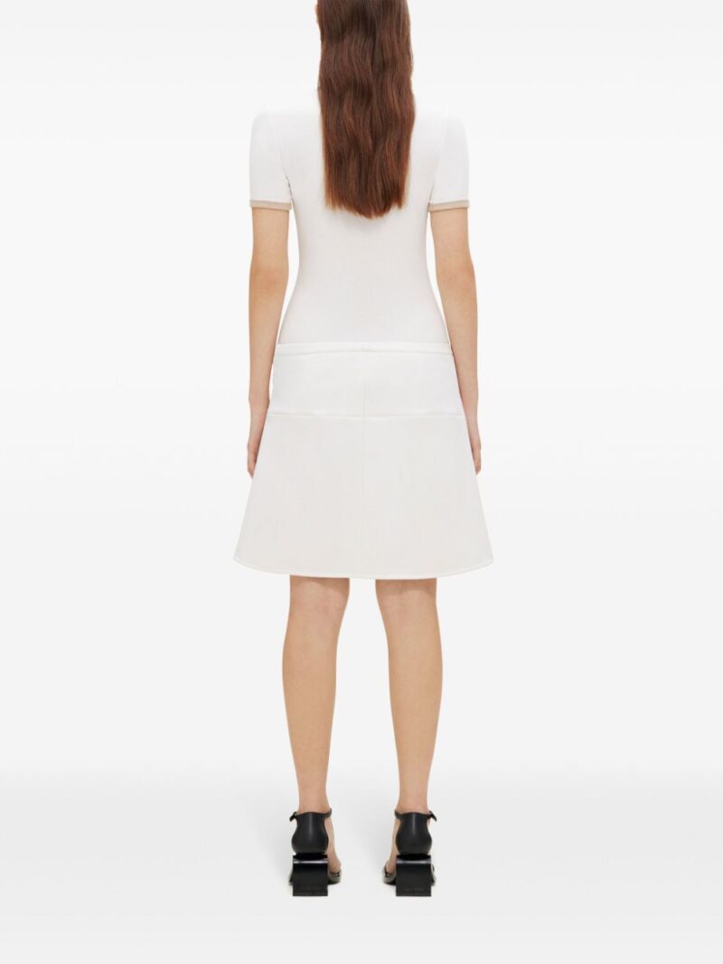 Courrèges  Ellipse asymmetric miniskirt