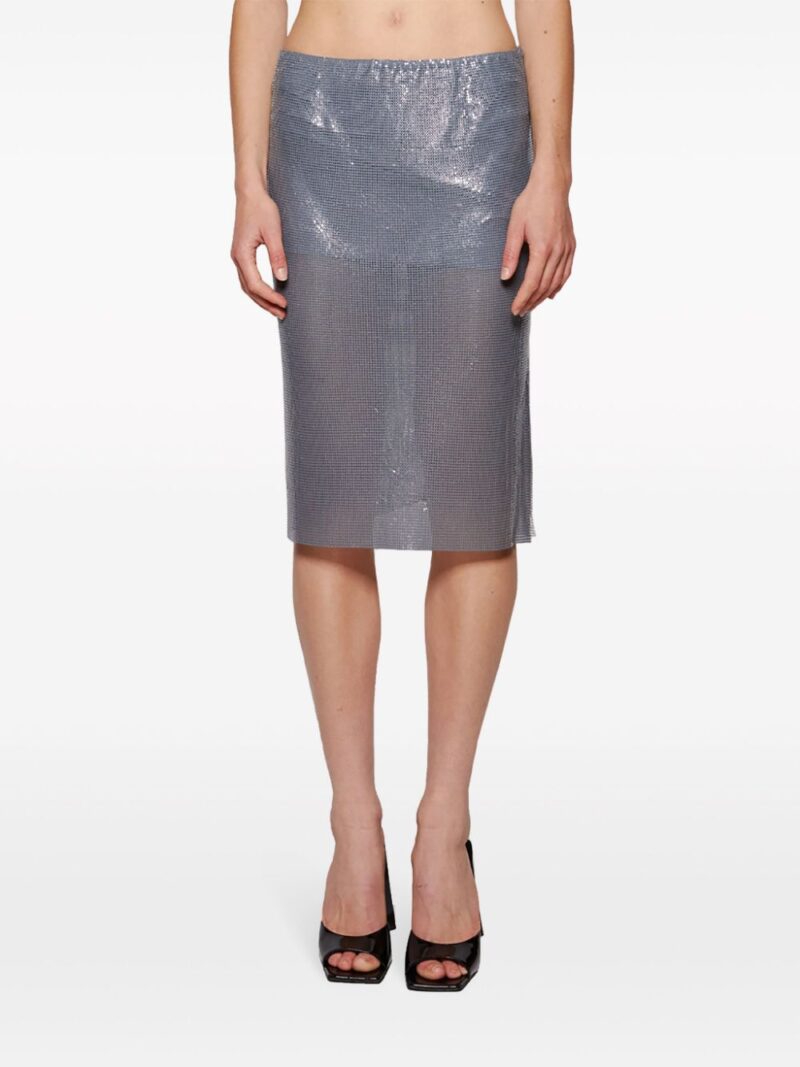 Christopher Esber Viva mesh midi skirt