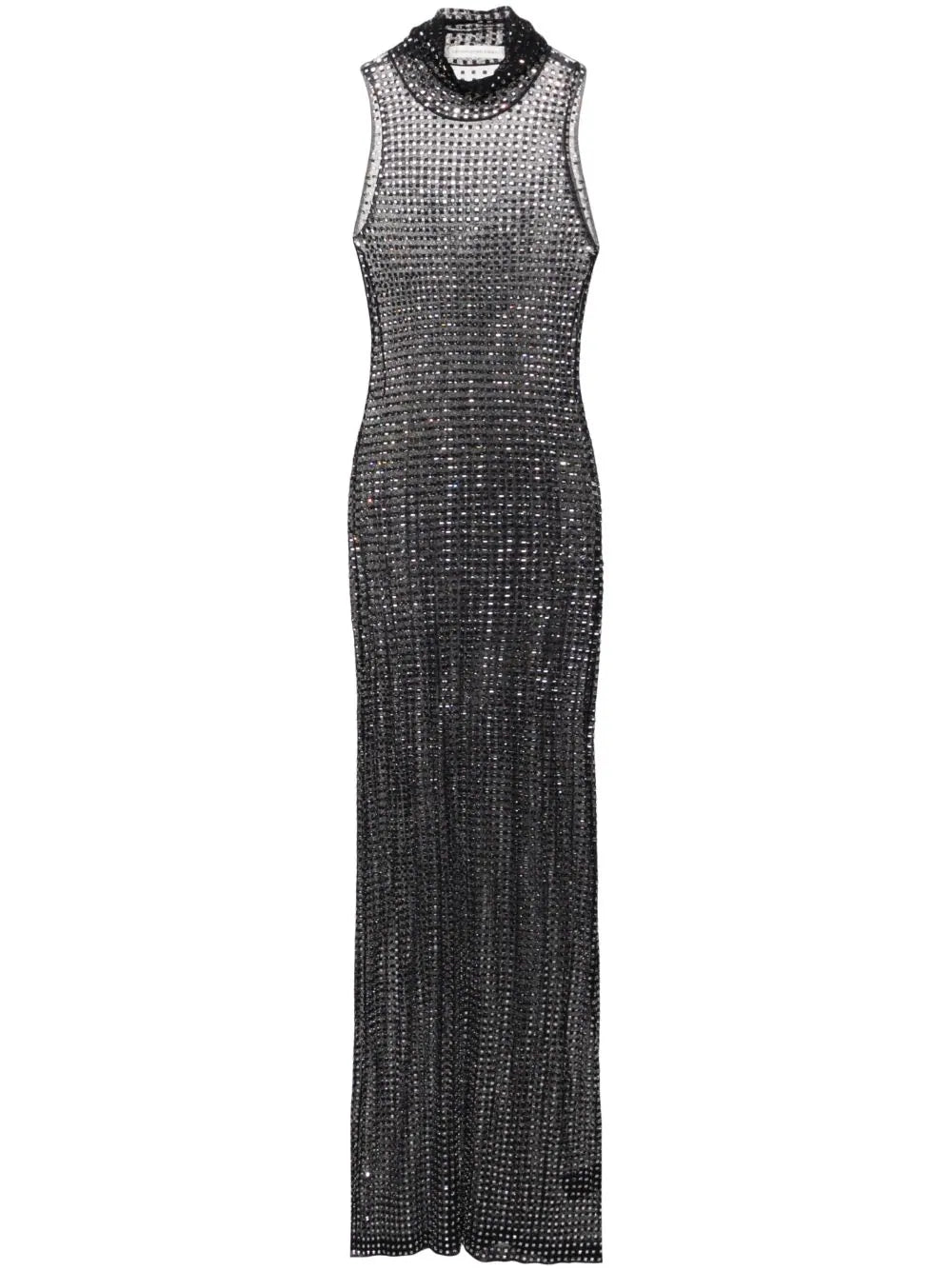 Christopher Esber Cristalla roll-neck gown