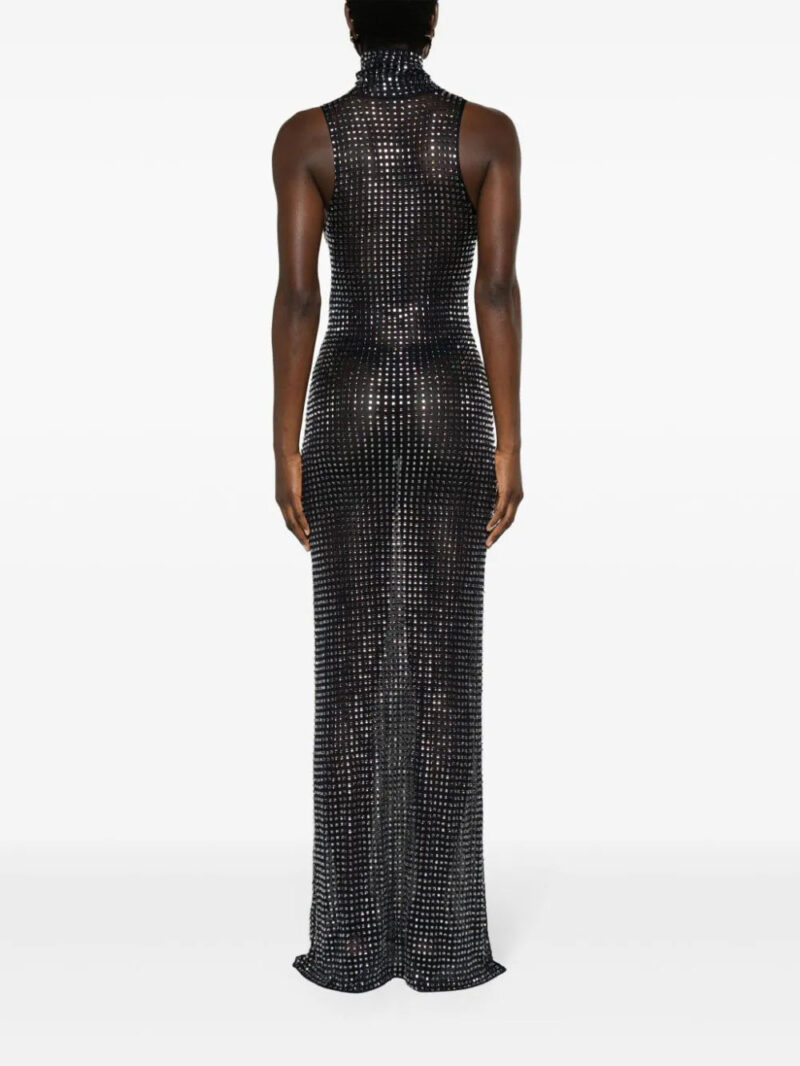 Christopher Esber Cristalla roll-neck gown