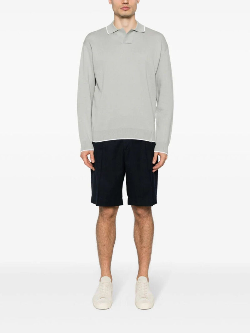 Boggi Milano knitted polo shirt