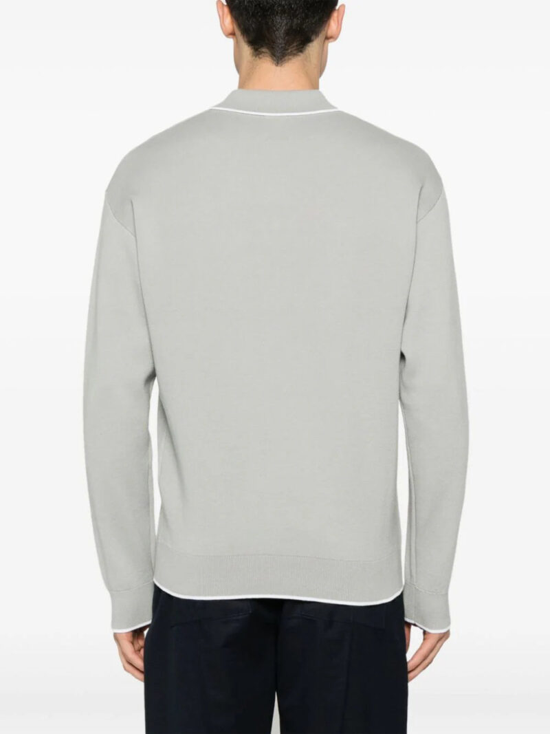 Boggi Milano knitted polo shirt
