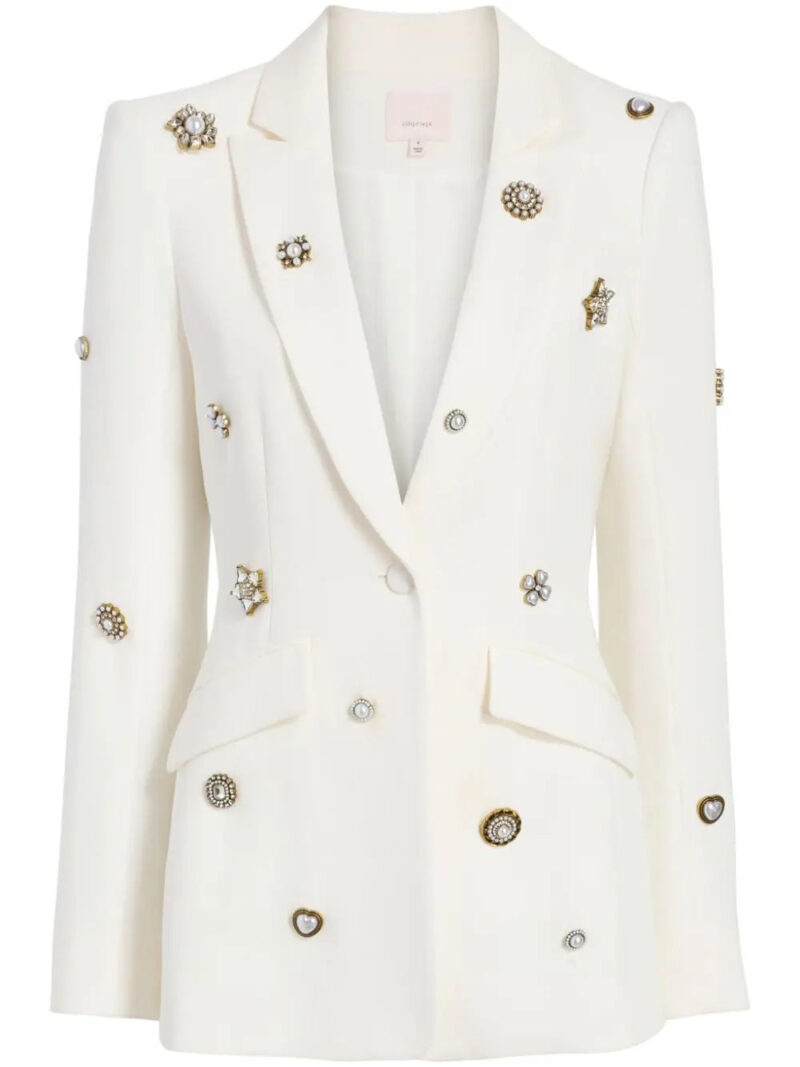 Cinq A Sept  Cheyenne charm-detail blazer
