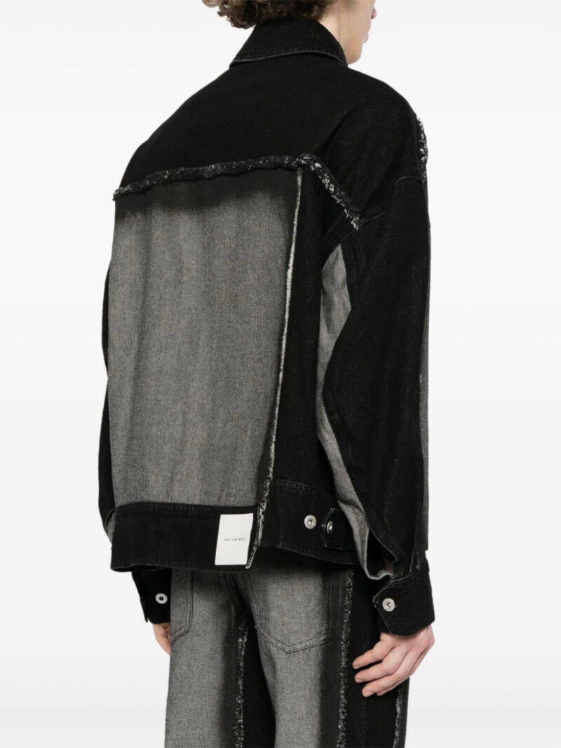 Feng Chen Wang  deconstructed denim jacket