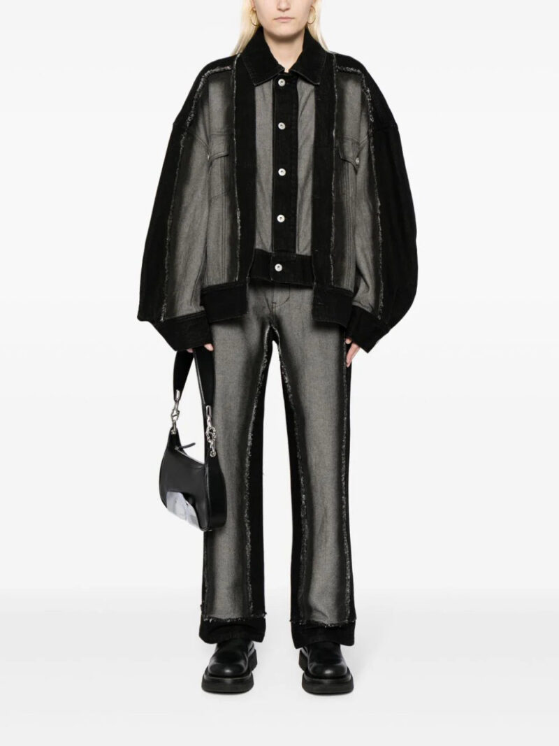 Feng Chen Wang  deconstructed denim jacket