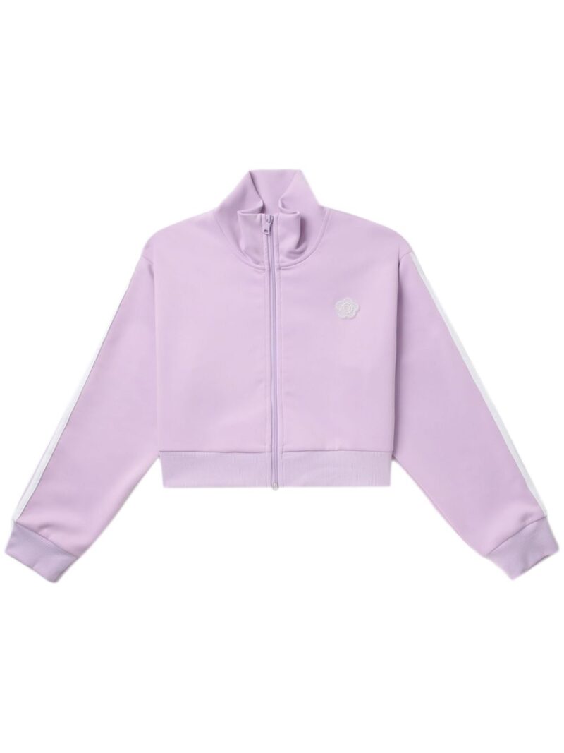 CHOCOOLATE  logo-appliqué track jacket
