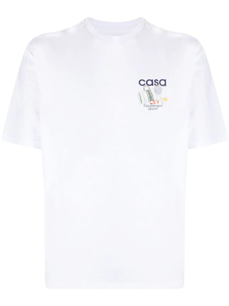 Casablanca  Équipement Sportif cotton T-shirt