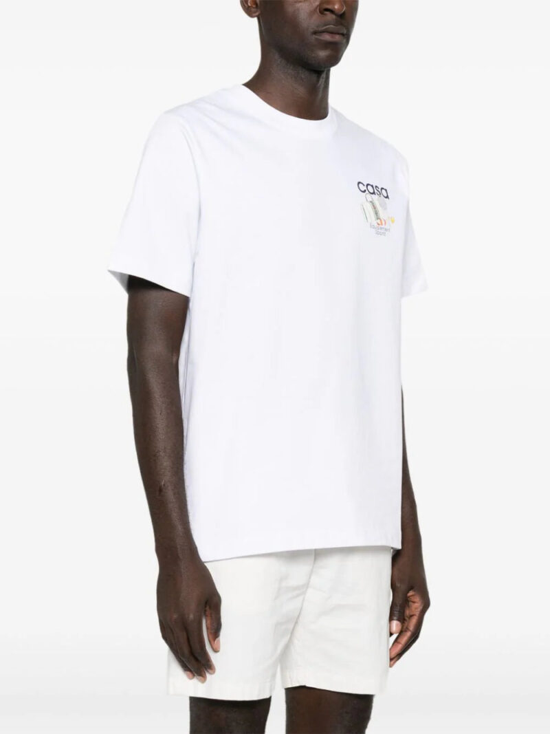 Casablanca  Équipement Sportif cotton T-shirt