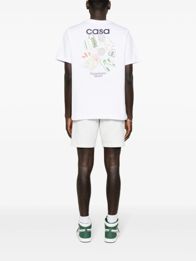 Casablanca  Équipement Sportif cotton T-shirt