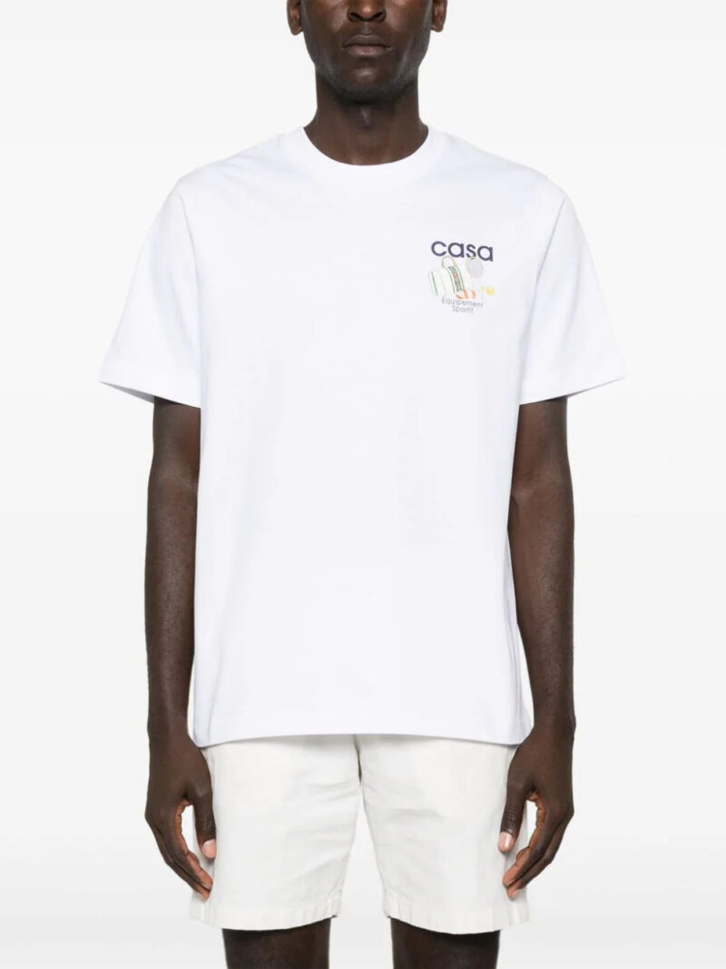 Casablanca  Équipement Sportif cotton T-shirt