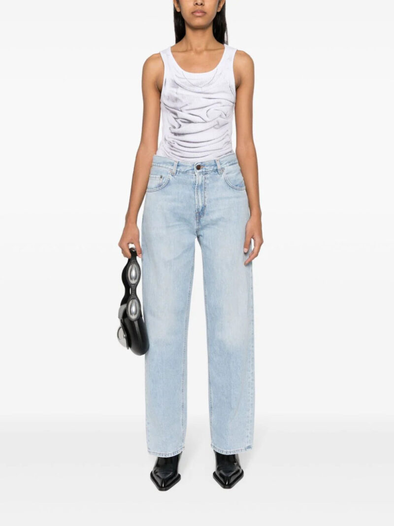 Chloé high-rise wide-leg jeans