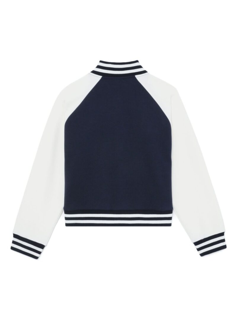 CHOCOOLATE  logo-embroidered bomber jacket