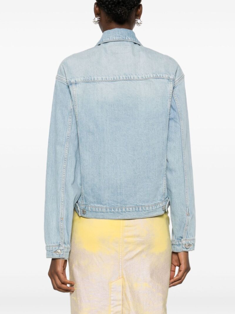 Chiara Ferragni 3D logo denim jacket