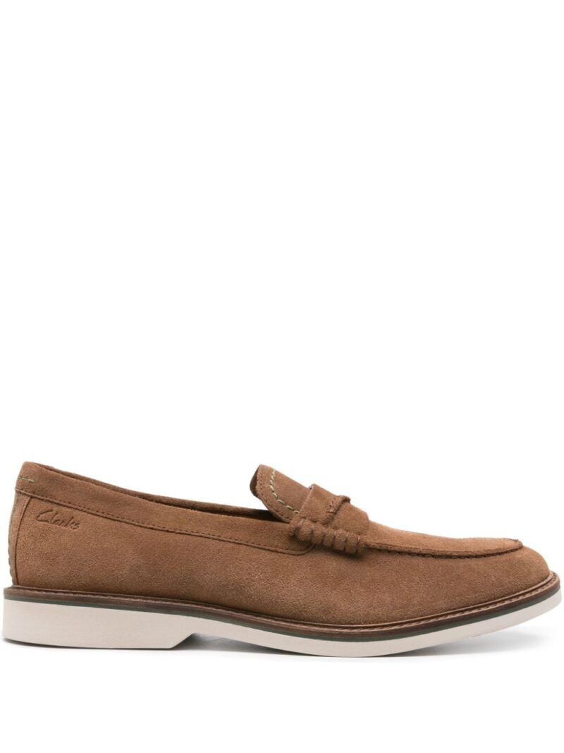 Clarks  Atticus LTSlip suede loafers
