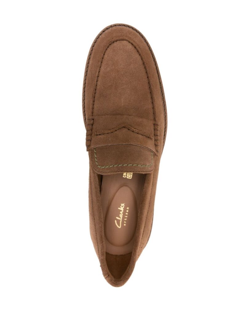 Clarks  Atticus LTSlip suede loafers