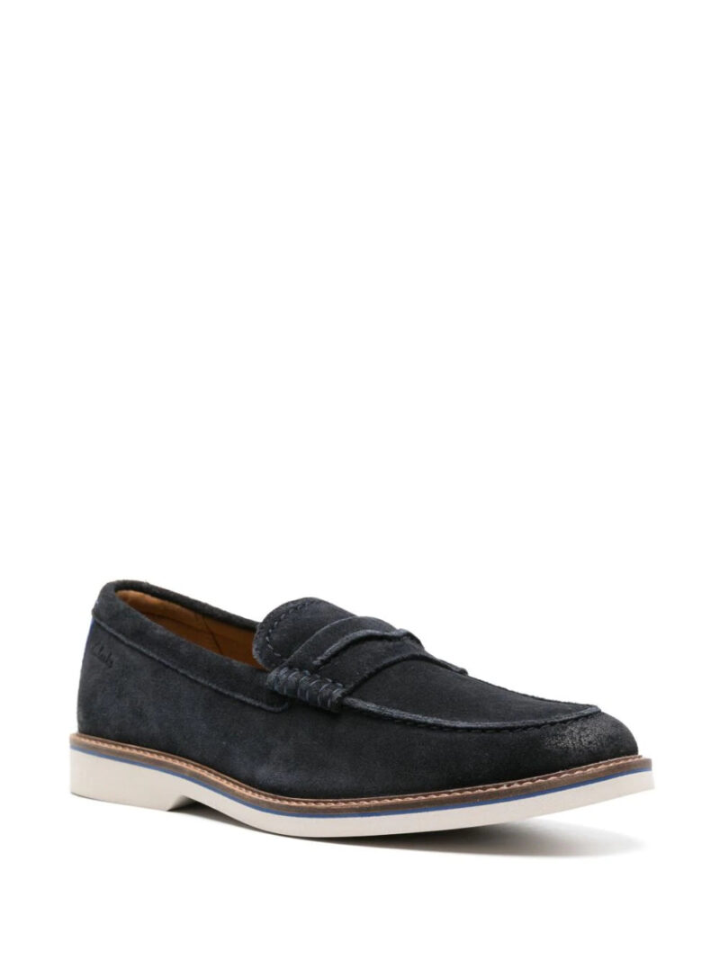 Clarks  Atticus LTSlip suede loafers