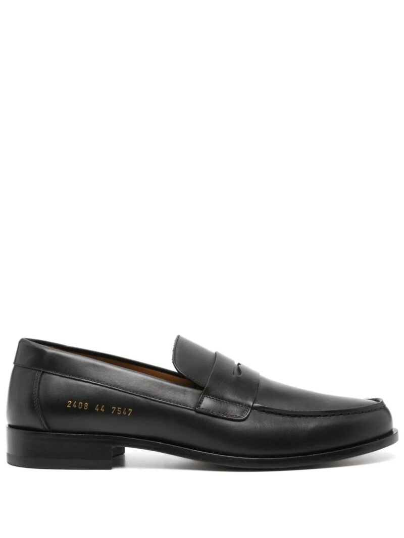 Common Projects  penny-slot leather loafers