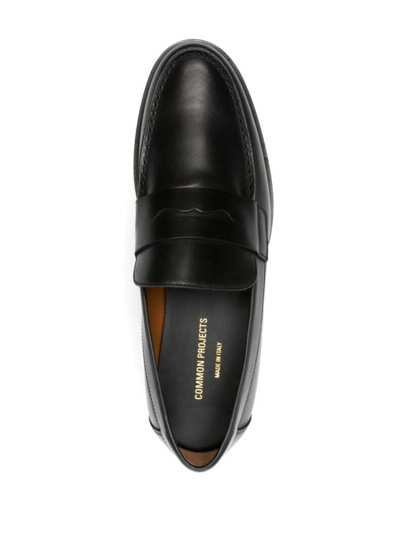 Common Projects  penny-slot leather loafers