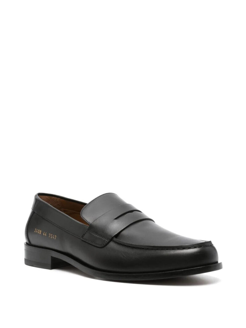 Common Projects  penny-slot leather loafers