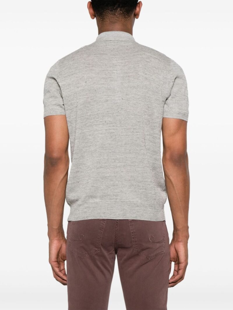 Corneliani  short-sleeve knitted polo shirt